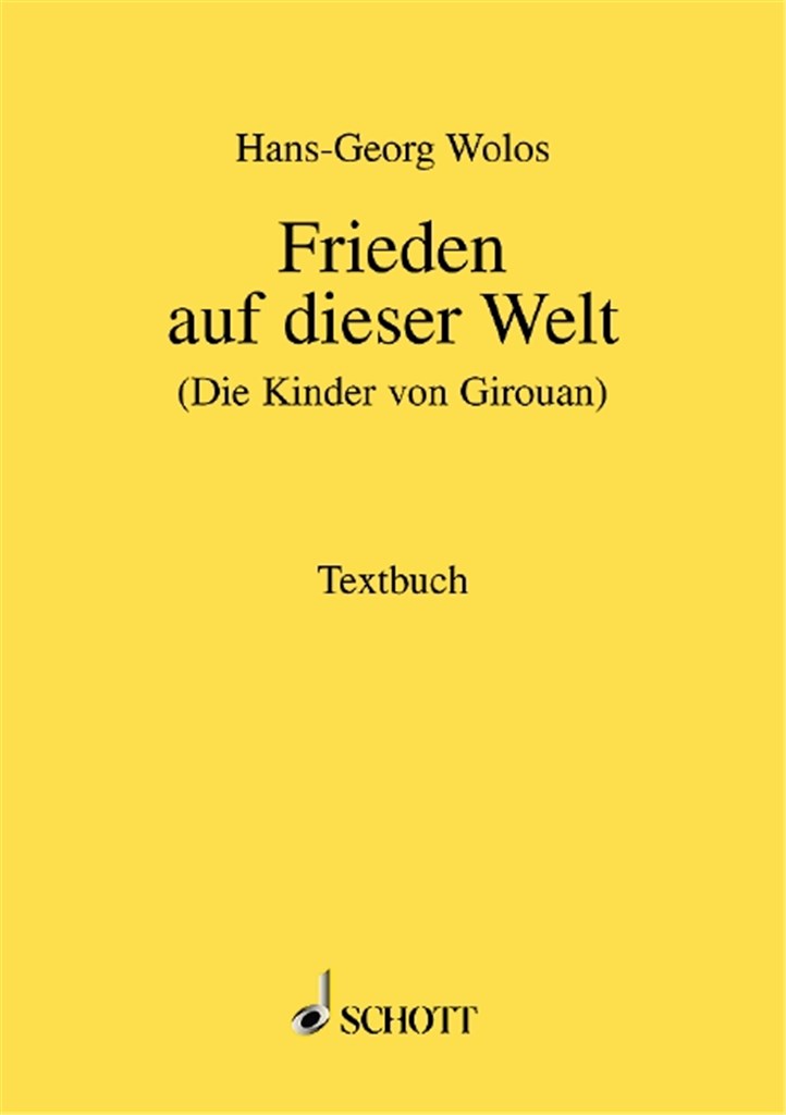 Frieden auf dieser Welt [ Kinder von Girouan]